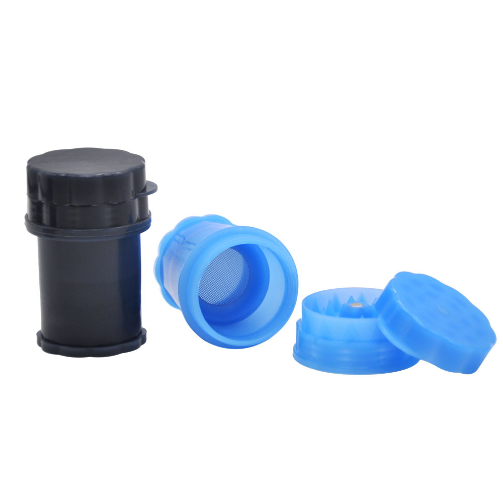 2‑in‑1 Storage Plastic Herb Grinder