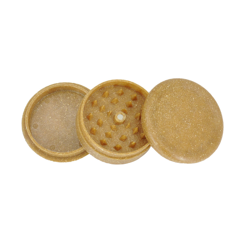3‑Layer Eco Hemp Plastic Herb Grinder