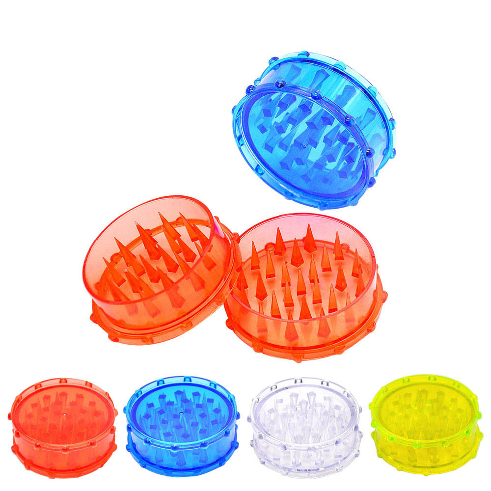 Transparent Plastic Herb Grinder