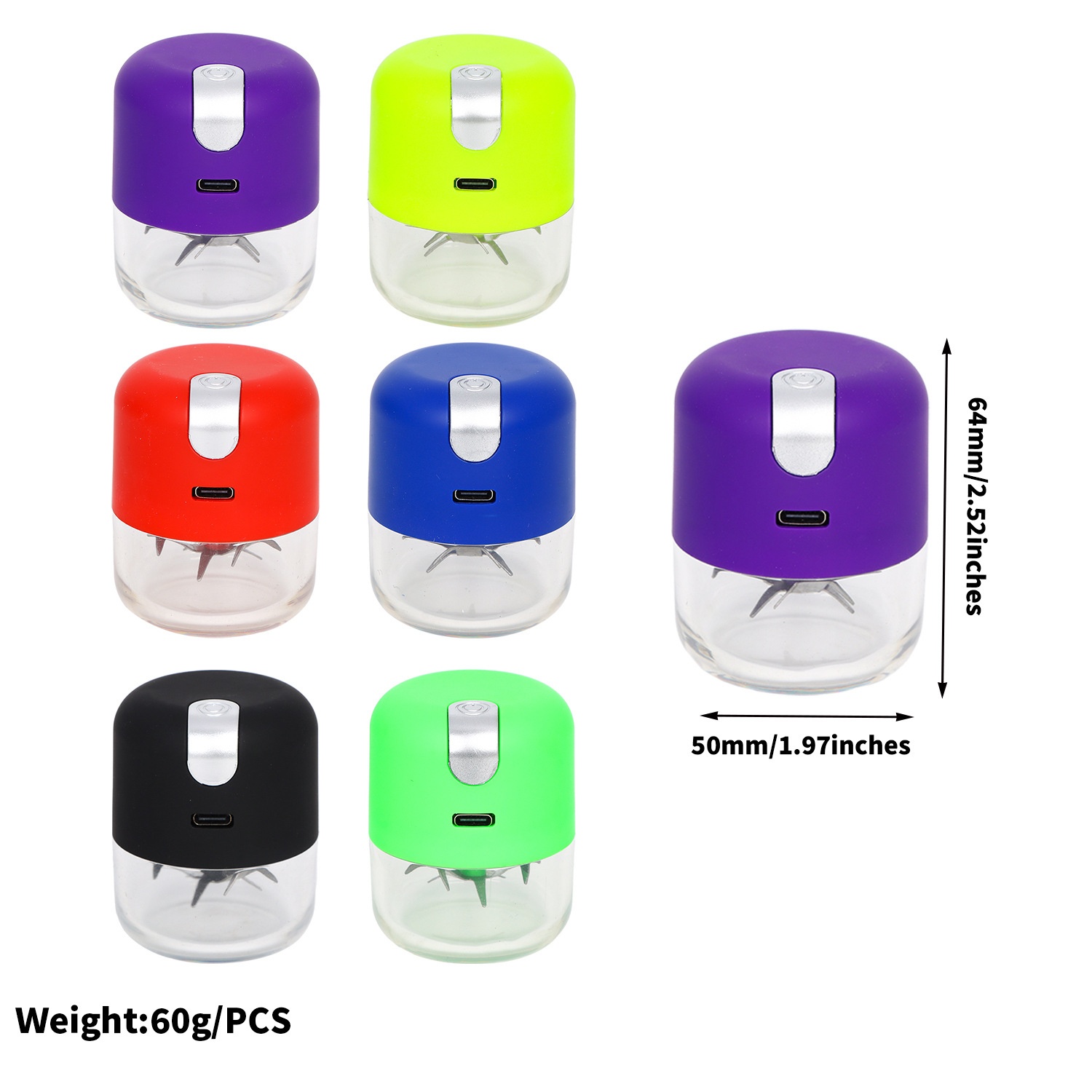 USB‑C Electric Herb Grinder