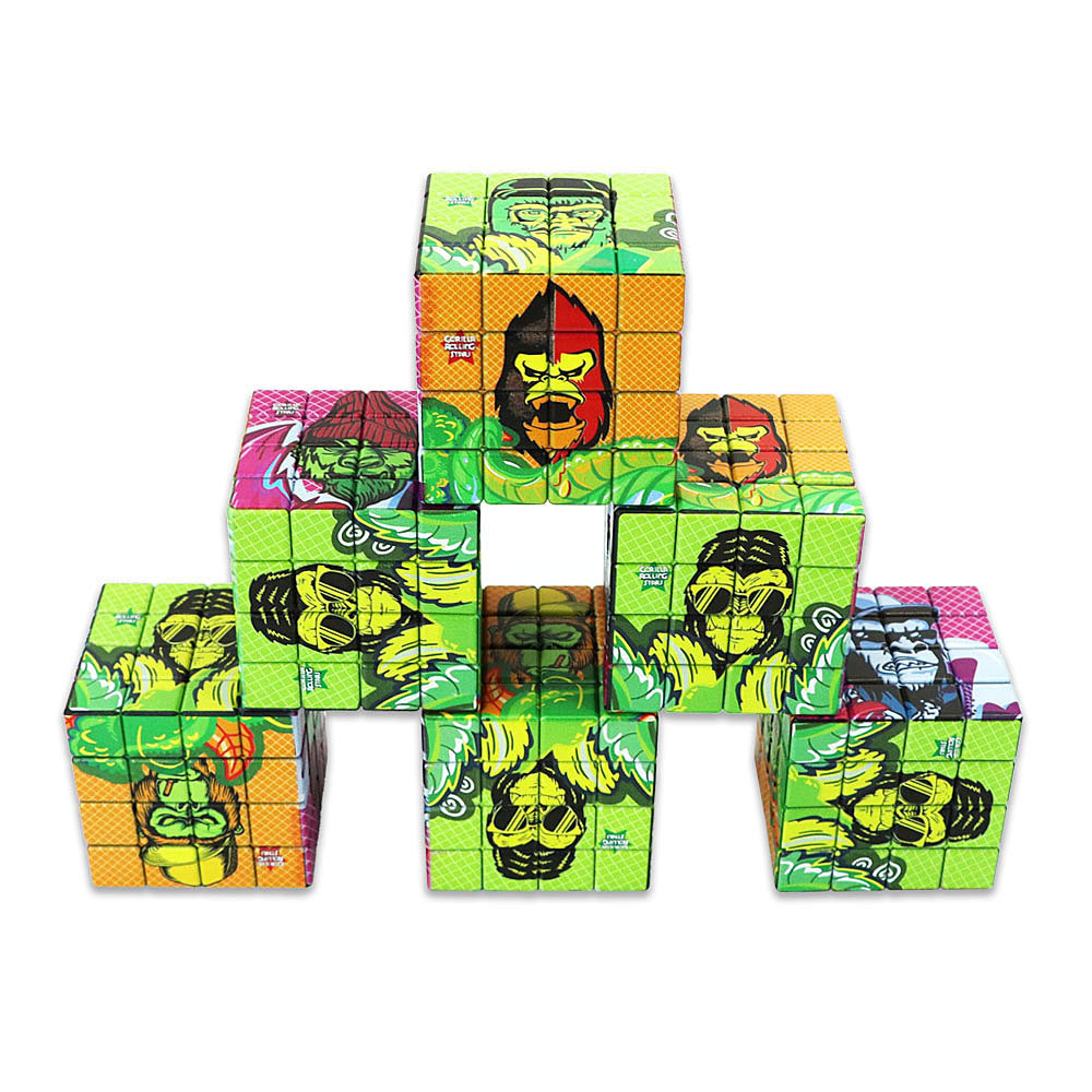 Rubik's Cube Style Zinc Alloy Grinder