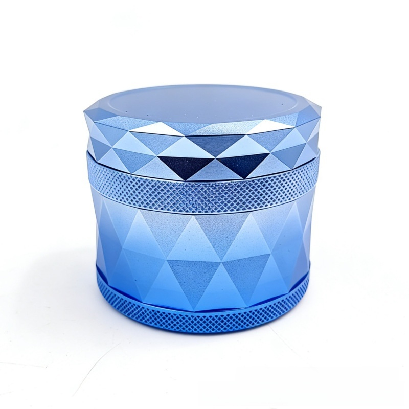 Diamond Cut Aluminum Herb Grinder
