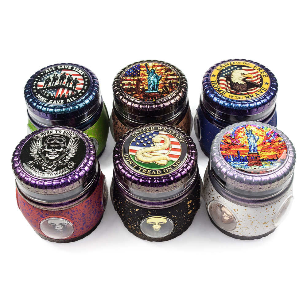 Zinc‑Alloy Plastic Resin Herb Grinder