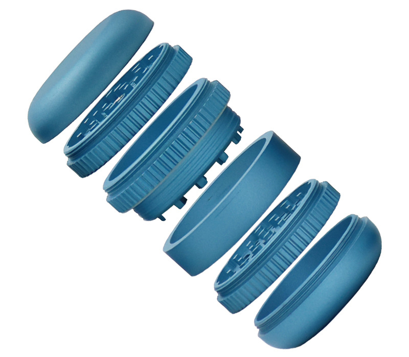 63mm 6‑Layer Aluminum Grinder