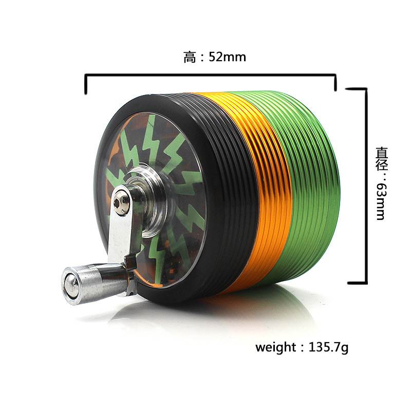 Aluminium grinder