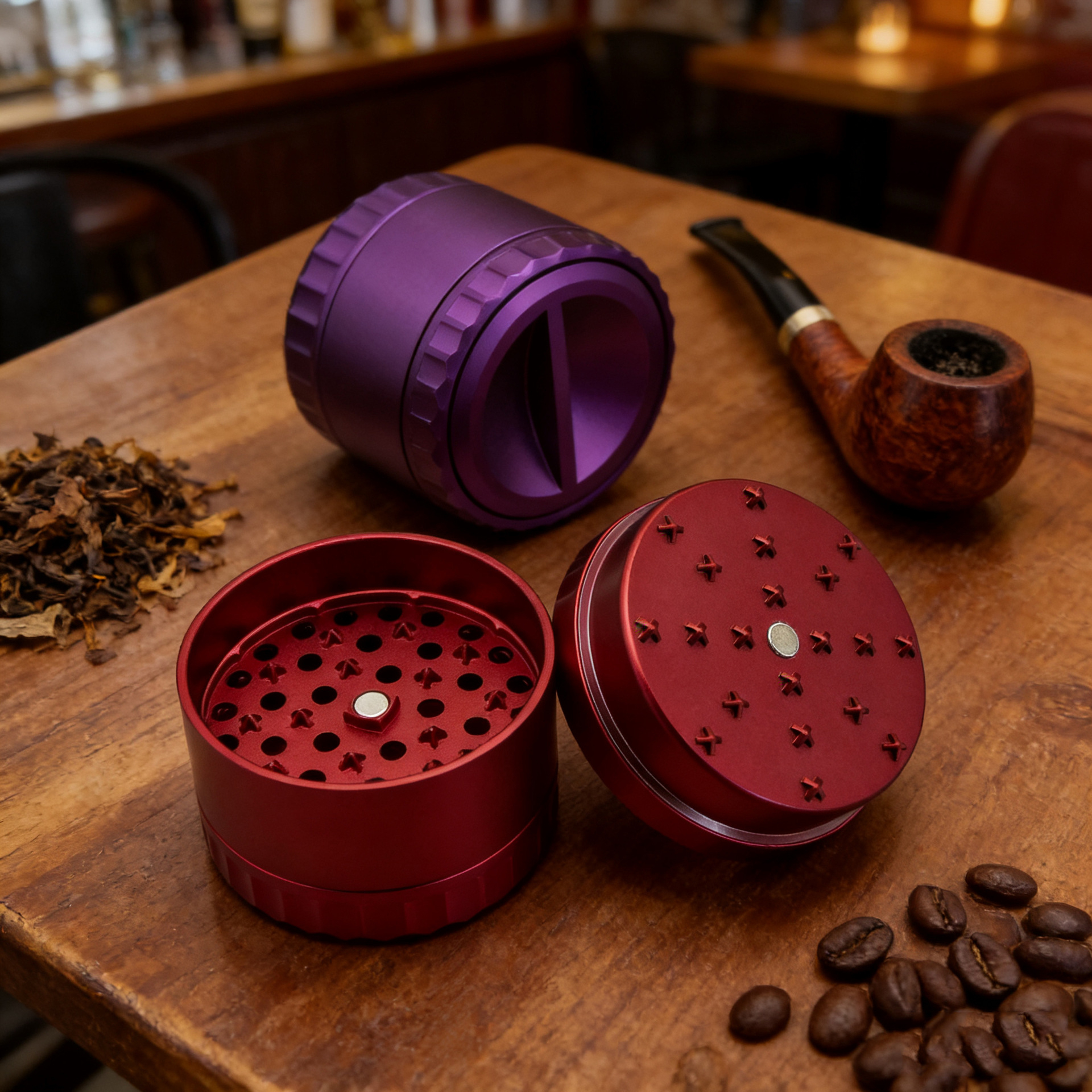 Aluminium grinder